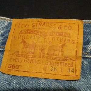 36x34 Levi 56 Loose Fit Tapered Leg 